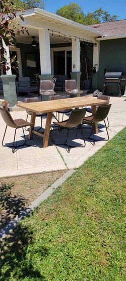 Table and chairs