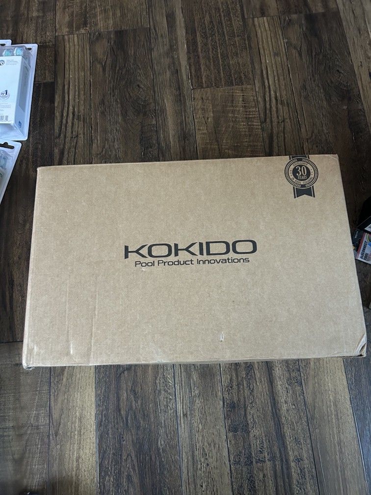 KOKIDO 2025 Cordless Pool Vacuum with 72” Pole, Standard & Fine Interchangeable Filters, Ideal for spot Cleaning, 2 Vac Heads, Spot Clean, for Small A