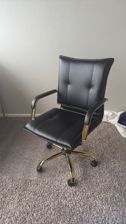 Desk and chair