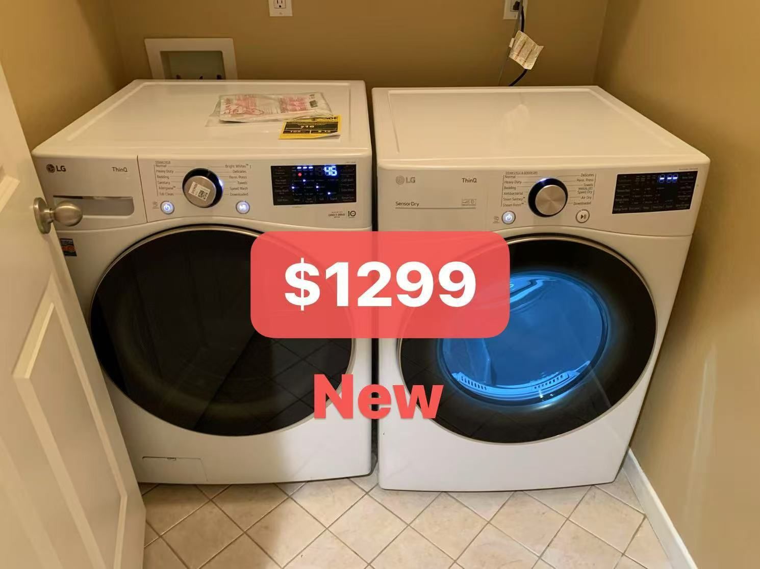 LG Washer And Gas Dryer