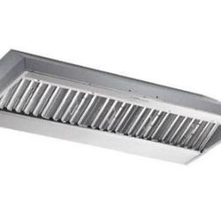 Wolf  PL341912 Wall Mount Hood Liner with Infinite-Speed Blower Control, Automatic Heat Sentry, Halogen Lights, Baffle Filters, Recessed Controls and 