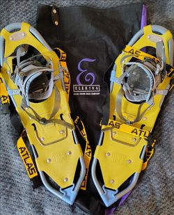 Atlas Elektra 1223 Women's Snowshoes - 23 Inch (With Original Bag & Guards)