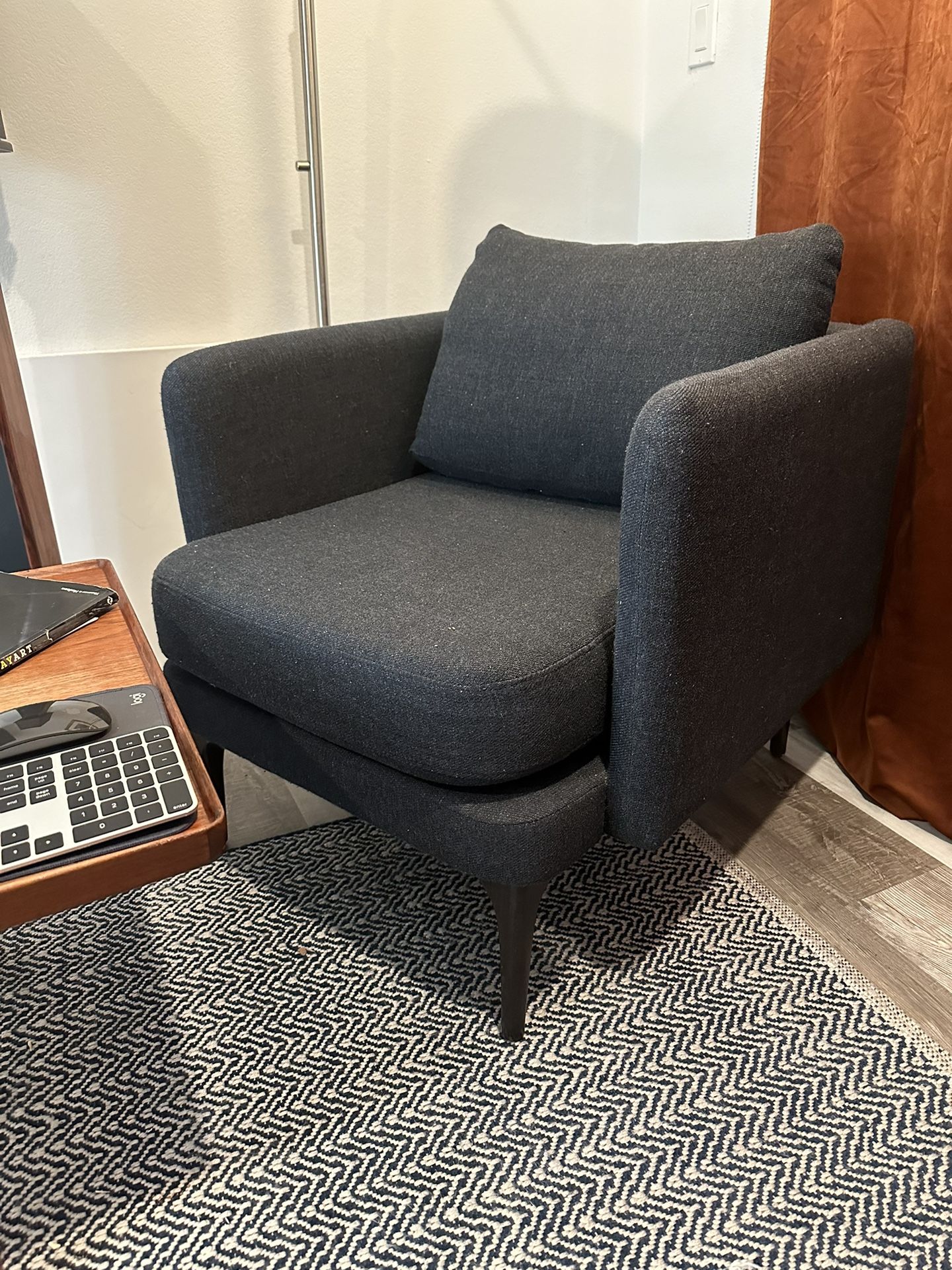 Accent Chair West Elm Auburn Model