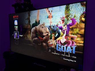 75 Inch Lg Tv and Soundbar/Subwoofer