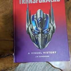Transformers: A Visual History – Hardcover Book