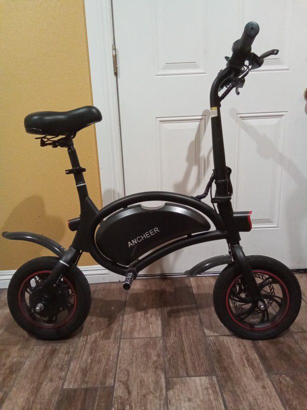 Ancheer Folding Ebike/Scooter **Deluxe Model** W/ Upgraded Options