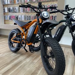 BigNiu 40MPH Electric Bike Long Range 20 Inch Tire ebike Financing Deals! $10 To $100 Down Payament To Take It! 