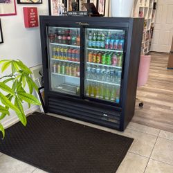 True Double Glass Door Fridge