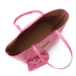 Micro Fibre Tote Bags, Purse & Dust Bag (Goyard Style) Pink Color (50% Off)