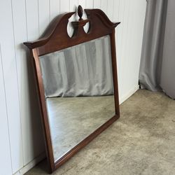 Vintage Large cherry mirror
