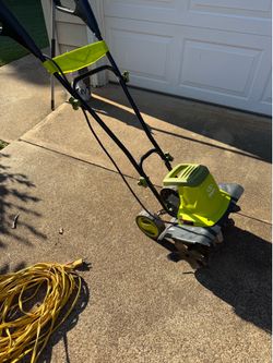 Sunjoe electric tiller