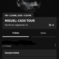 Miguel CAOS TOUR