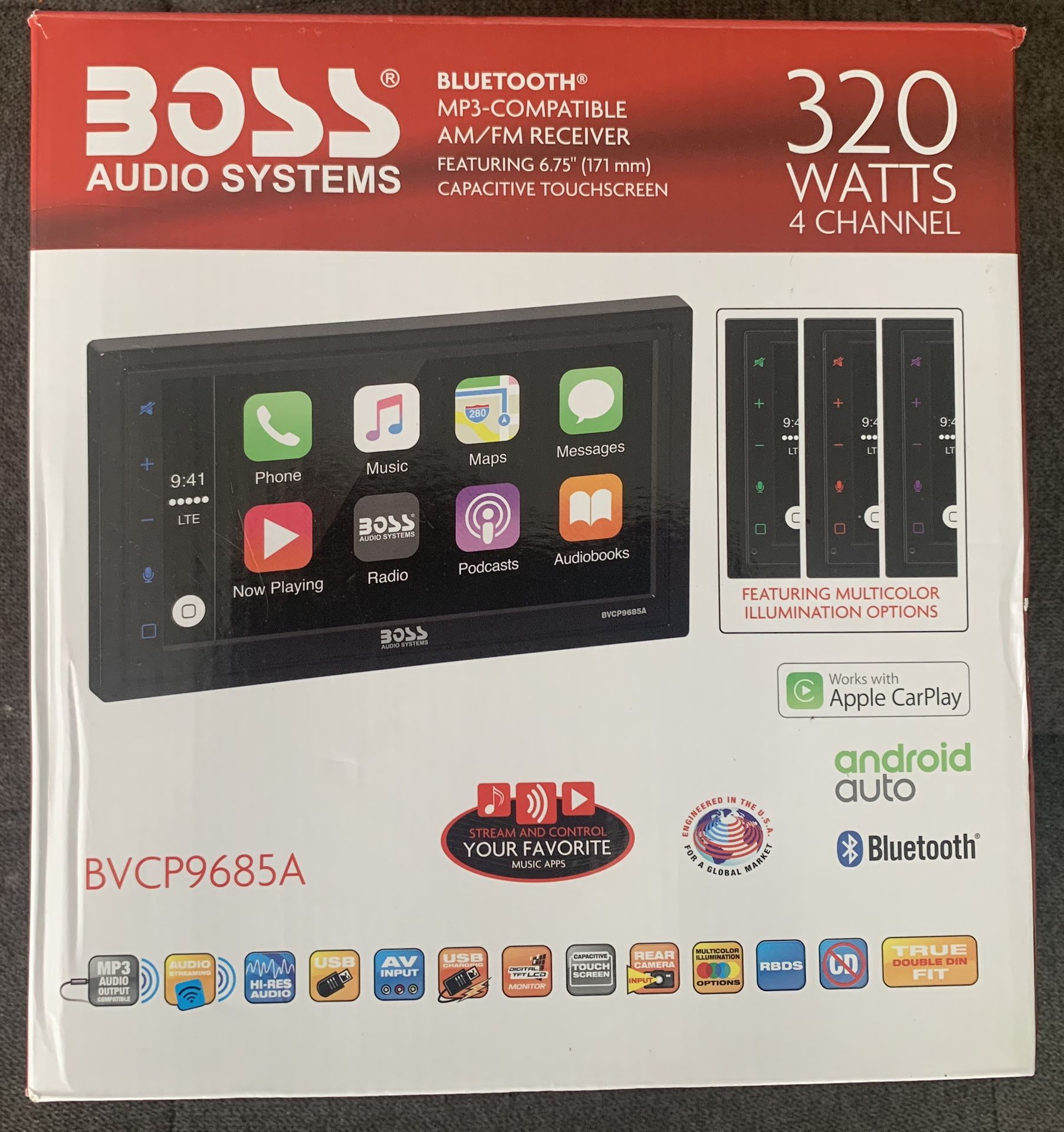 BOSS Touchscreen Audio System
