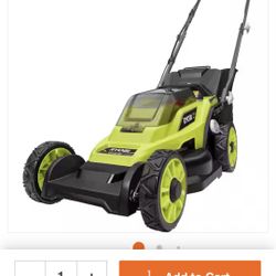 RYOBI ONE+ 18V 13 in. Cordless Battery Walk Behind Push Lawn Mower (Tool Only) Brand NEW
