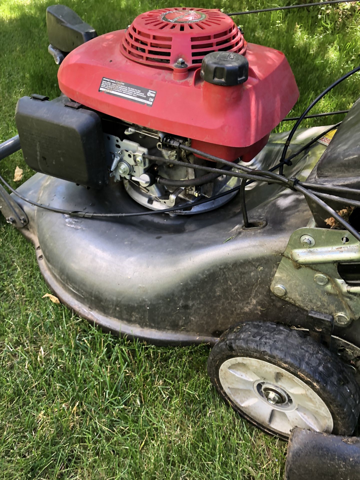 Honda 21 HRZ216 Zero Turn Lawnmower Self Propelled Push Mower for
