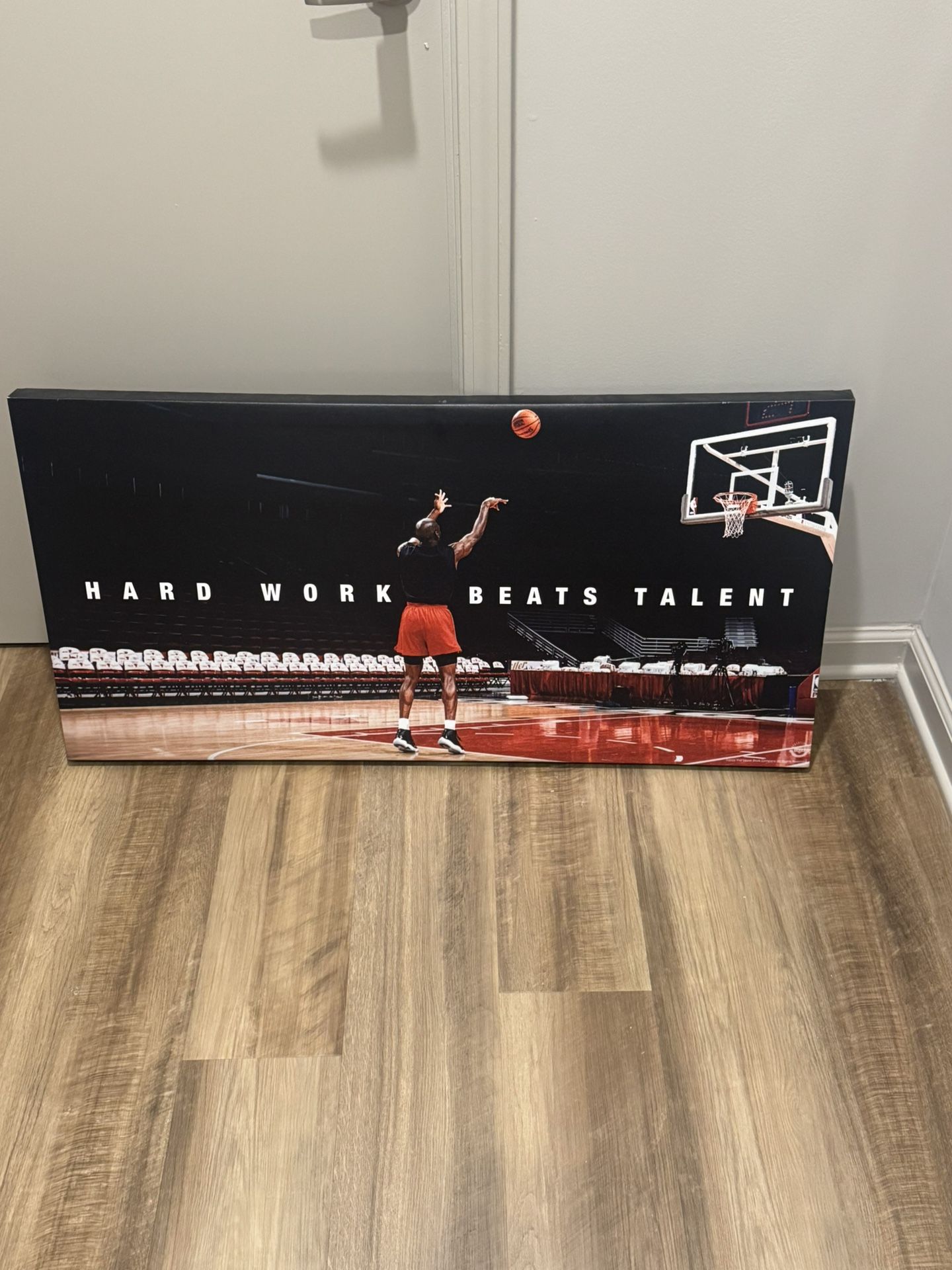 Micheal Jordan hard Work Beats Talent 