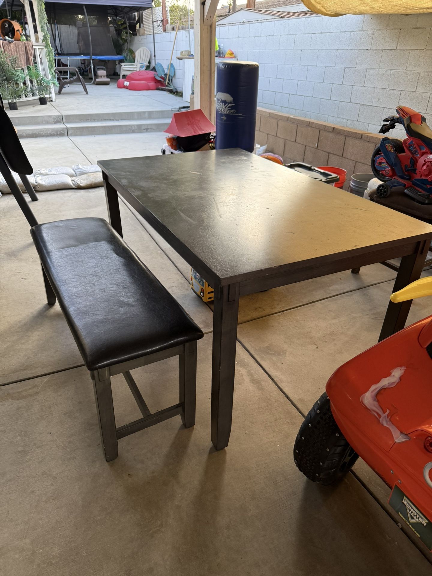 Table With Bench. Price Is Negotiable 