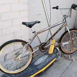 Boss BMX Bike 20"In Great Condition And Free Electric Scooter