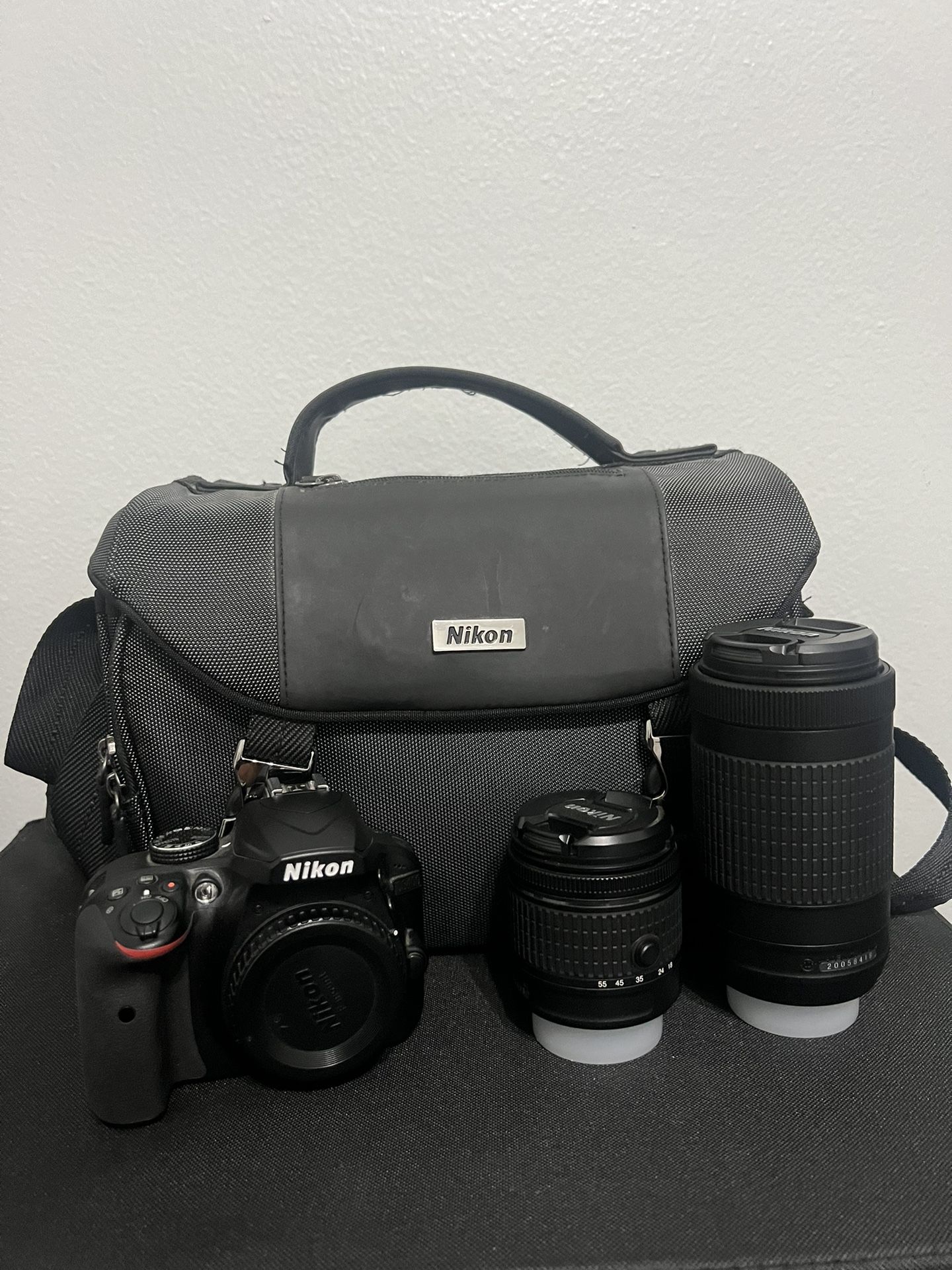 Nikon D3400 DSLR Camera (w/ 2 Lenses)