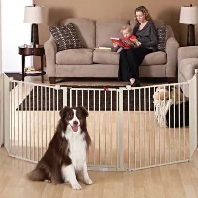 Top Paw® Super-Wide Convertible Pet Gate In