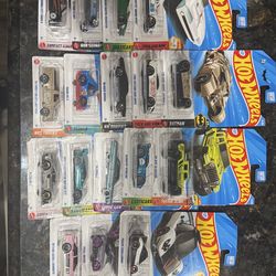 18 hot wheels $2.10 each