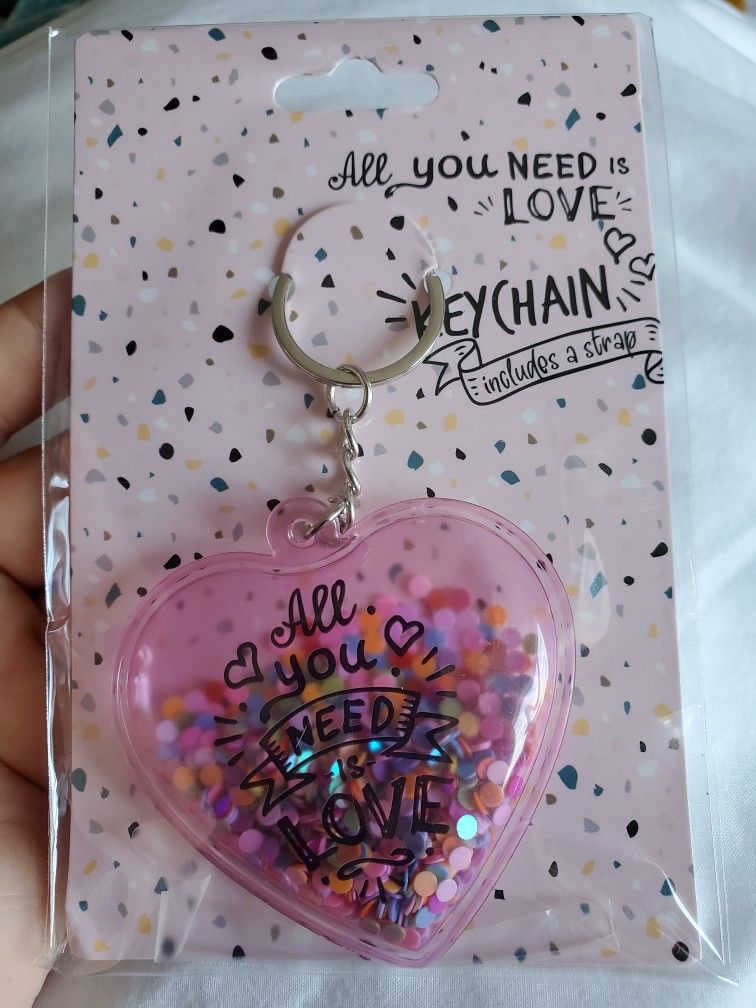 All You Need Is Love Keychain