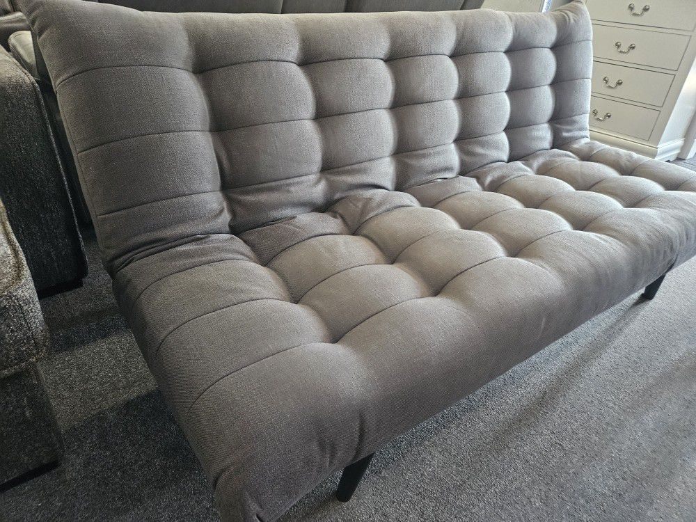 Brand New 72" x 44" Padded Tufted Polyester Sofa Futon