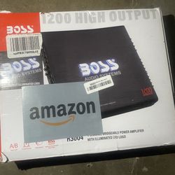 Boss 1200 Watt Amplifier 
