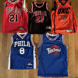 Boys Small Basketball Jerseys 