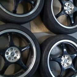 5x100 18x7.5 Subaru Corolla Prius Subaru Toyota Chevy 