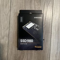 500GB Samsung 980 NVME SSD NEW
