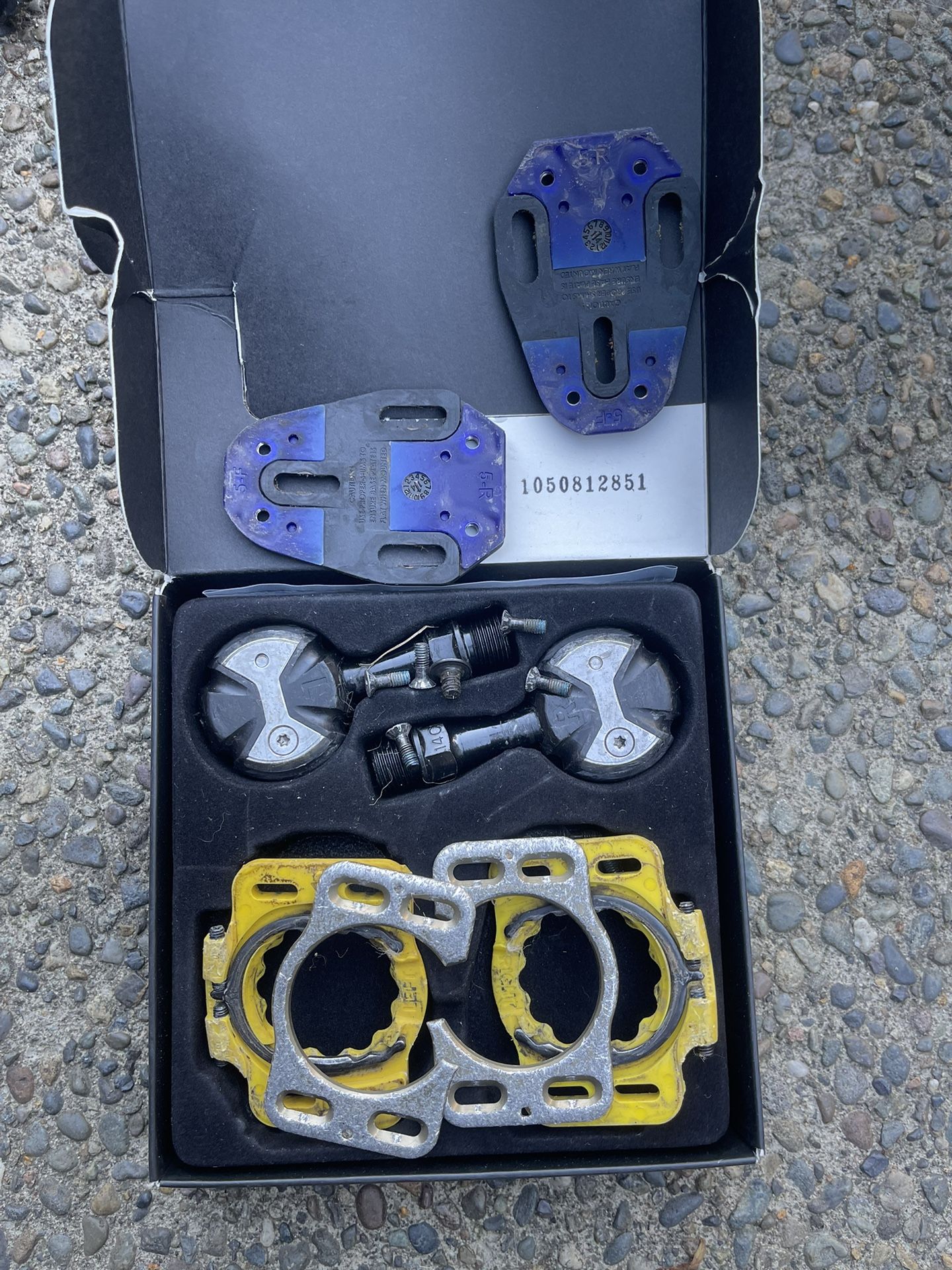 Speedplay Zero Pedals, Black, Road Bike Cleats Clipless 