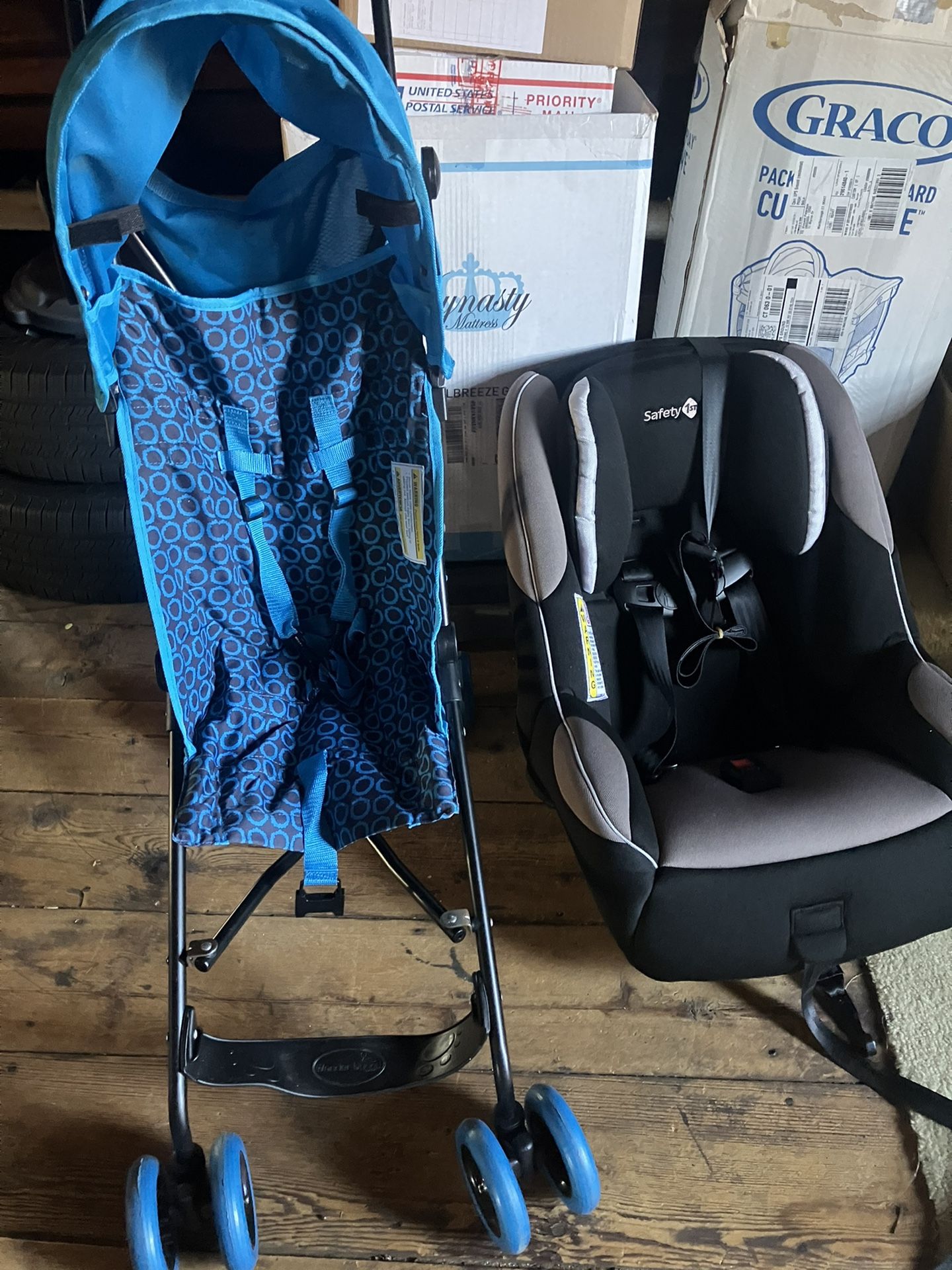 Brand New Car Seat And Stroller With Tags