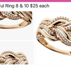 Ladies Ring -8 & 10 $25 Each