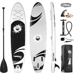 SereneLife Free Flow Stand Up Paddleboard