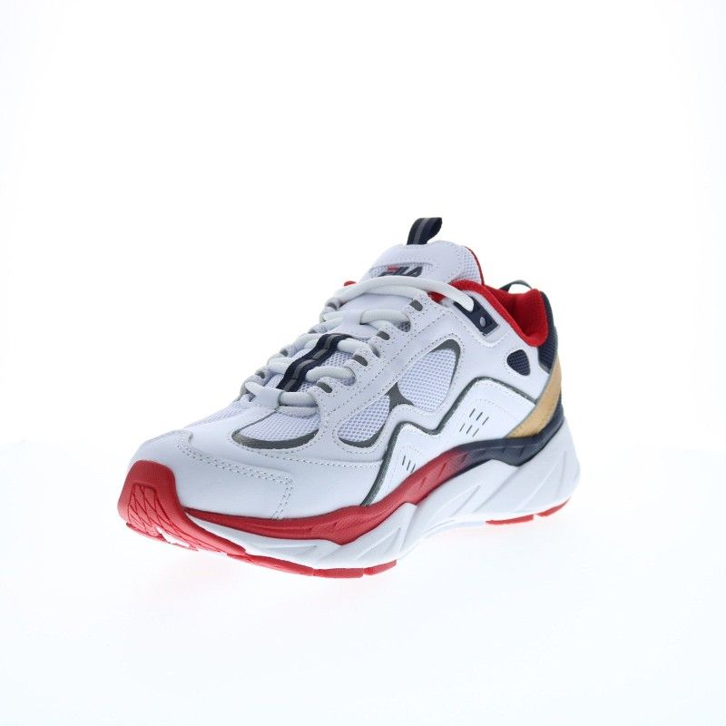 Fila Trigate 1RM02232-125 Mens White Leather Lifestyle Sneakers Shoes