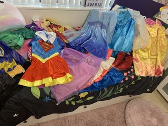 girl’s dresses and accessories . 