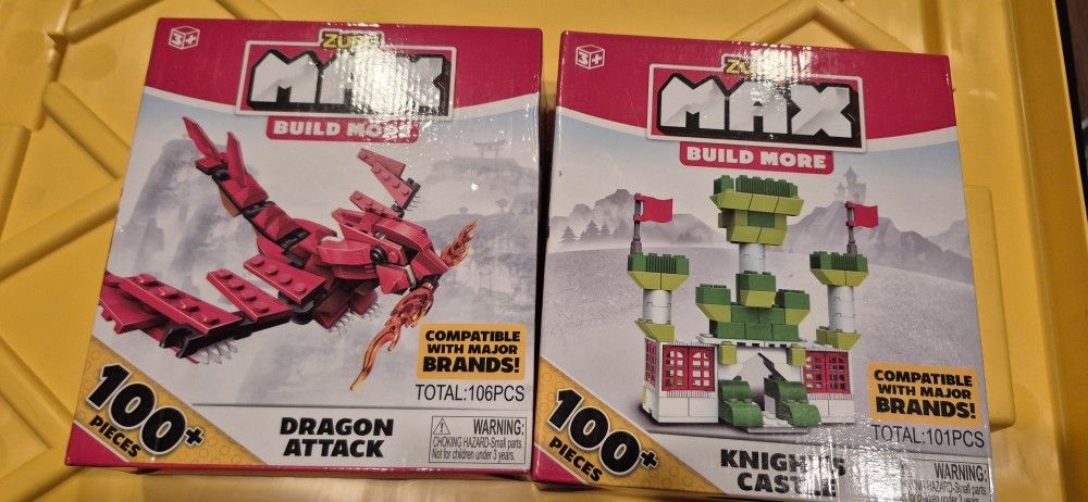 New Zuru Max Blocks Legos