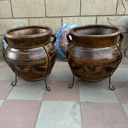 New Flower Pots Made Out Of  Clay Perfect Gift 🎁 