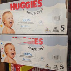 Huggies 5 $20 Each Box. 