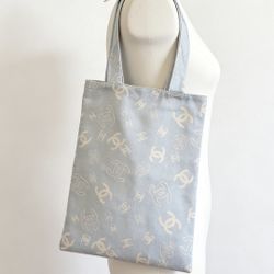 NWT Employee Birthday Gift Blue Canvas Tote Bag