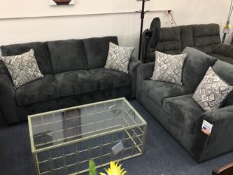 Sofa and love seat