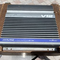 Alpine 500Watt Car Audio Amplifier MRV-T500 