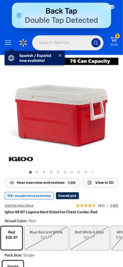 Igloo 48Q ice chest cooler