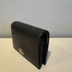 Gucci Leather Card Case Wallet 