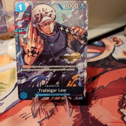 One Piece Trafalgar Law 2024 Championship Card