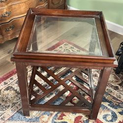 Wooden End Table