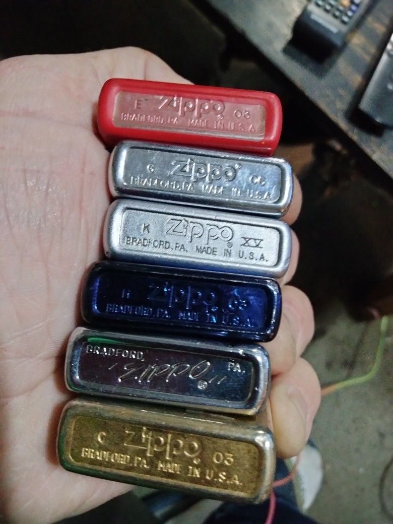 Zippo Lighters (Plus One)
