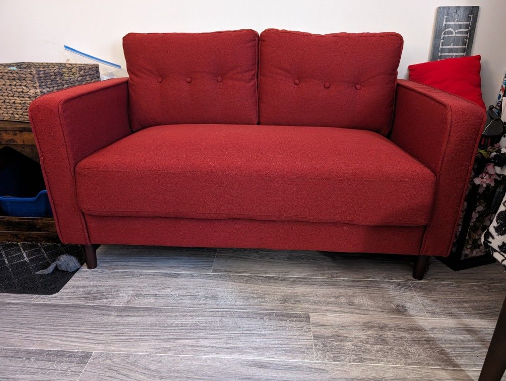 Red Love Seat