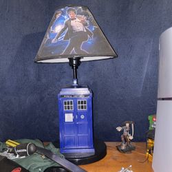Doctor Who Tardis Lamp Fully Functional 
